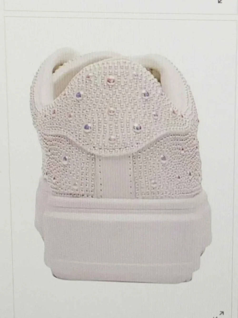 Madden White Pearl Sneakers NEW w/ Box - Size 6.5